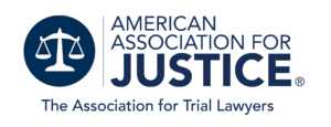 Logo for American Association for Justice - The Association for Trial Lawyers